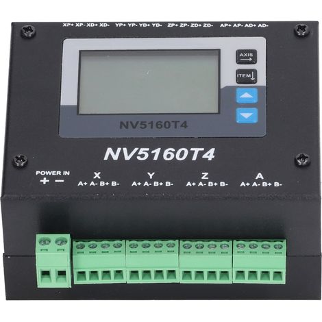 Schrittmotortreiber aus Aluminiumlegierung mit Digitalanzeige, 4-Achsen-Schrittmotortreiber-Controller (1/5)