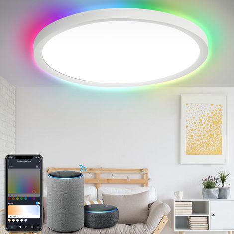 Randaco 24W LED Plafoniera RGB Lampada da corridoio cucina BACKLIGHT Cantina Lampada da soffitto dimmerabile (1/5)