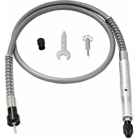 Cable de extensión flexible para taladro eléctrico de 3 mm, compatible con llave (dorado) (1/5)
