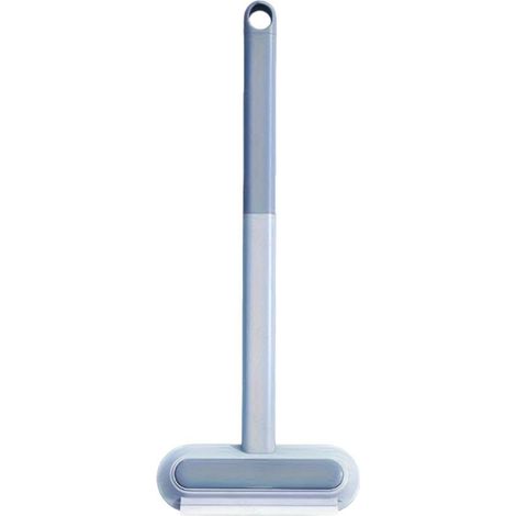 Rimuovi peli di animali domestici 4 in 1 e pulisci finestre e zanzariere, spazzola riutilizzabile multi-superficie con manico lungo, per superfici bagnate/asciutte, divani e tappeti. (1/4)