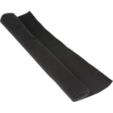 Moquette accoustique 70 x 140 cm Noir