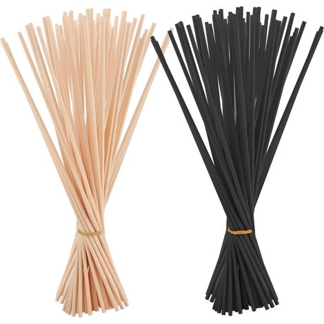 Bâtons diffuseur - Roseau - 20 cm x 3 mm - Parfum - 100 pièces (1/5)