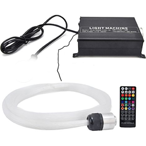 de luminaires à fibre optique RGBW avec télécommande à 40 (1/5)