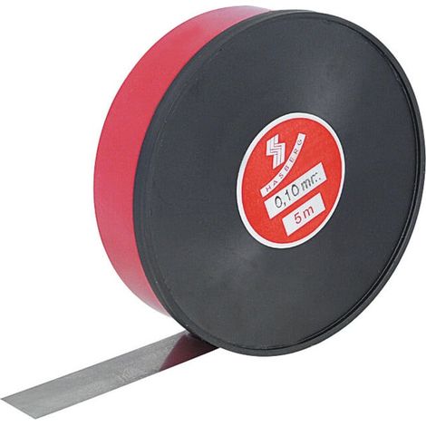Hasberg Clinquant 25 mmx5 m, Acier C, Epaisseur: 0,1 mm