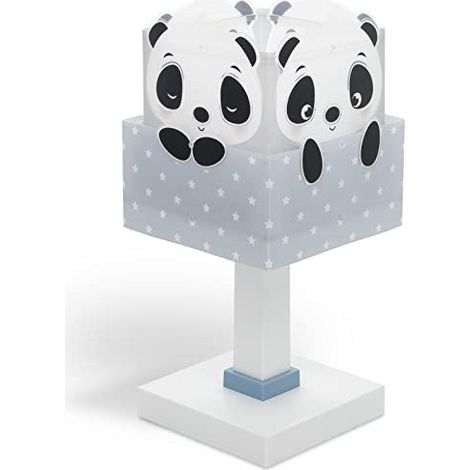 Lampada da comodino Panda Azzurro (1/4)