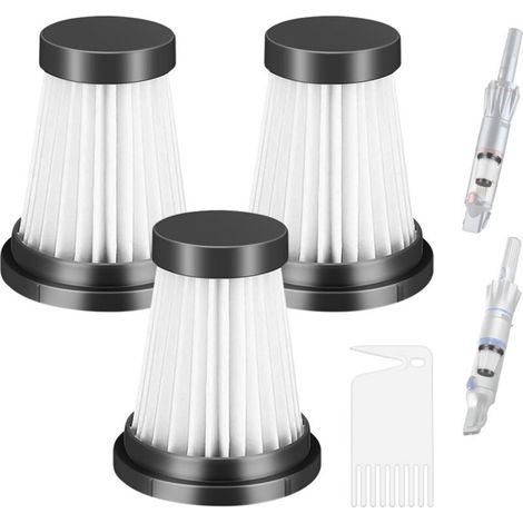 Staubsaugerbürsten und Zubehör, 3-teiliges Set, HEPA Moosoo K12/K13/Genius Invictus X7