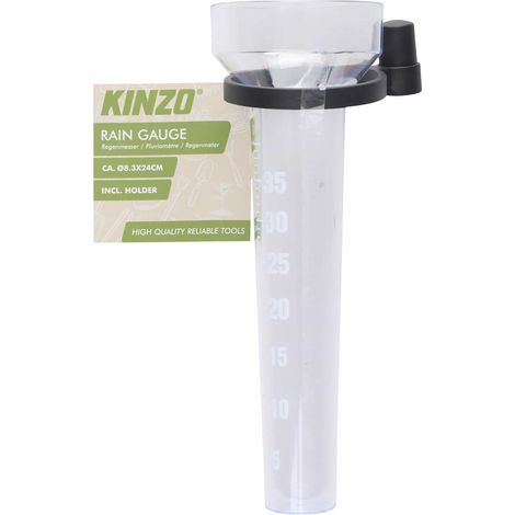 Pluviomètre KINZO, Ø 8,3 cm, 40 ml (1/2)