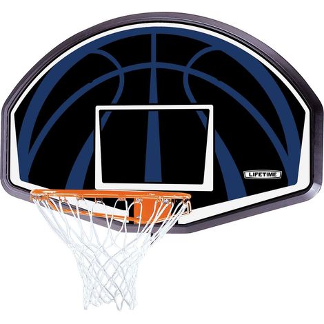 Lifetime Basketball Backboard and Rim Combo (44-Inch Impact) (1/4)