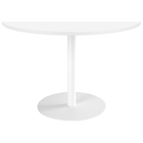 Table ronde Inéo blanche - Maxiburo (1/4)