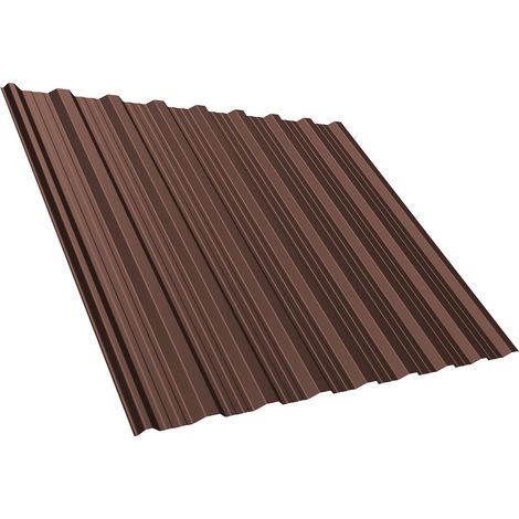 Trapezblech T18DR, AK besch. 2000x1138x0,50mm RAL 8017