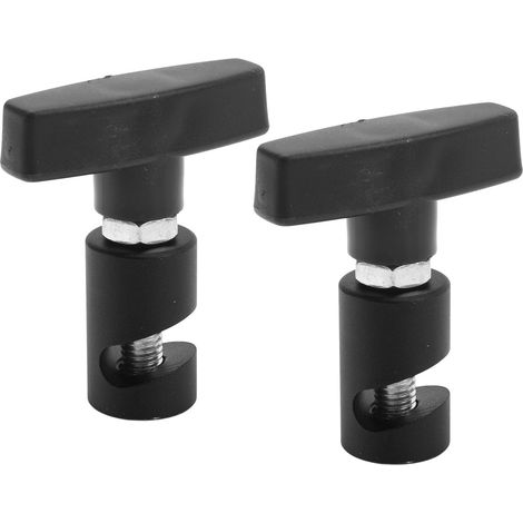 Lot de 2 pinces de levage M12, outil multifonctionnel universel de 12 mm pour bougies d'allumage, pour hayons, coffres et coffres, noir (1/5)