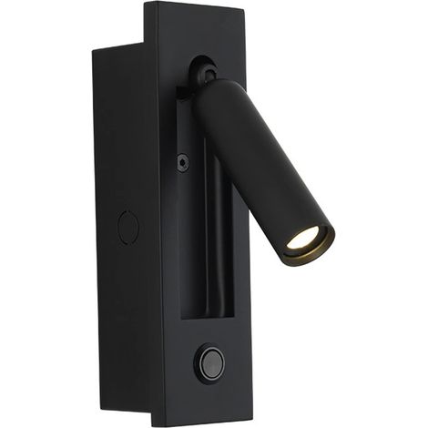 YFMYY - Aplique de pared LED ajustable para dormitorio, rincón de lectura y cama de hotel, con brazo flexible decorativo. (1/5)