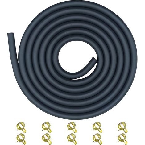 5mm Kit Durite Essence 3/16" avec 10 Colliers pour Mini Moto Karting ATV Moteurs 196cc 212cc 5.5HP 6.5HP 8HP 13HP Groupes Électrogènes Tondeuse 2m (1/5)