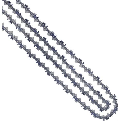 Chaîne de scie à chaîne, chaîne, un ensemble de 2 petits 8-12 pouces 22 couteaux 45 sections 11,5 pouces universel (1/2)