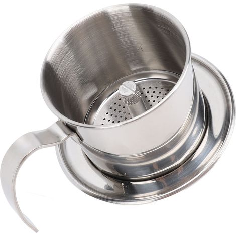 Cafetière vietnamienne Portable de 200ml, filtre épais en acier inoxydable 304, pour la maison et les voyages (1/5)