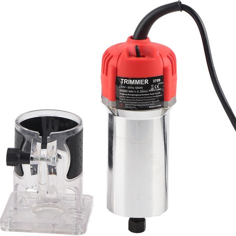 Elektrisches Handfräsen-Set für Holzlaminierung (EU-Stecker) 220 V, 30.000 U/min, 580 W (1/5)