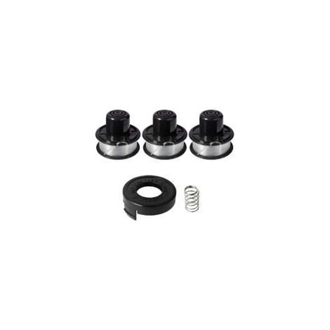 Carrete de hilo para desbrozadora A6226 compatible con Black & Decker ST4400 ST4500 ST5000 GL250 GL310 GL360 GL360SB, carrete de hilo para desbrozadora Black & Decker A6226 GL360, 6 m de largo, 1,6 mm