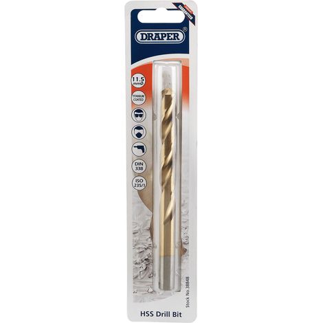 Draper 11.5mm HSS Titanium Drill Bit (38848) (1/5)
