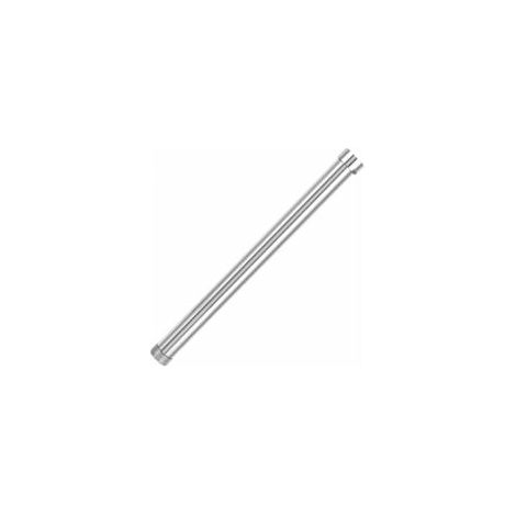 Braccio doccia da 30 cm, estensione braccio doccia G3/4, estensione soffione doccia, soffione doccia sotto la doccia, raccordo per tubo in rame cromato, estensione soffione doccia (10 pollici)