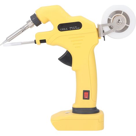 Kit de fer à souder rechargeable pour batteries lithium-ion Dewalt 18V-20V Max, torche à souder 30W avec élément chauffant en céramique, préchauffage rapide 30s, fer à souder avec 50g de soudure 1,0mm (1/5)