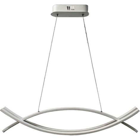 Lampadario led a sospensione 42 watt lampada moderna bianca a luce naturale 4000k (1/5)