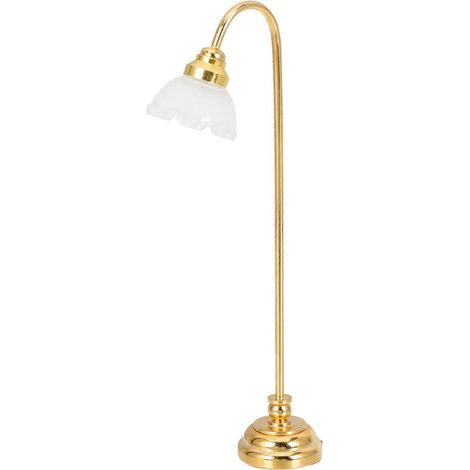 Lampe sur pied miniature, petite lampe sur pied, modèle mini maison décorative, sans fil (1/5)