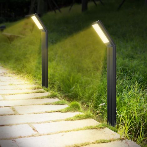 Lampe Solaire Exterieur Jardin - Étanche 90 LEDs Lumiere Solaire Exterieur jardin - pour Entrée Pelouse Terrasse Déco Cour (2pack) (1/5)