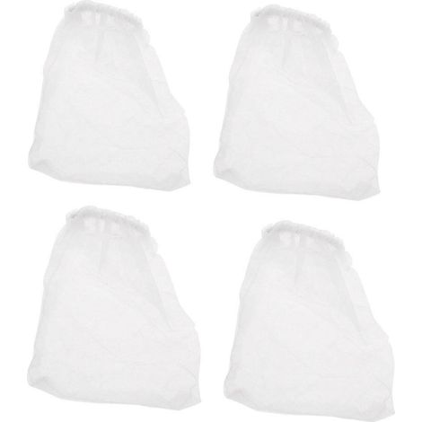 4er-Packung Aquariumkies-Staubsaugerzubehör, Filter-Nylonnetzbeutel