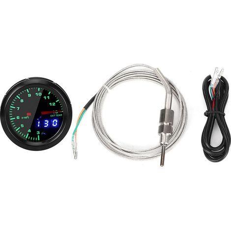 Display LED digital of the pointer of the temperature exhaust to 2 inches (1/5)