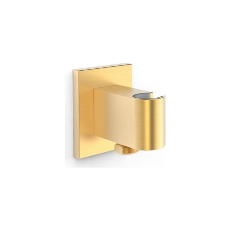 Support fixe avec arrivée d’eau pour douchette Or Mat 24K - TRES 20718221OM