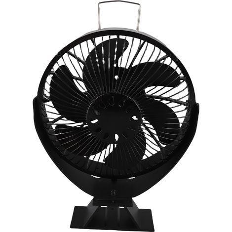 Ventilateur pour Poêle à Bois à Puissance Thermique – 6 Pales avec Couverture de Protection et Poignée pour Gazebo (1 unité) (1/4)