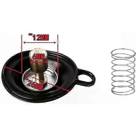 Kit de réparation de carburateur compatible avec les motos XG250 4D61 4D62 et composants de soupape de coupure d'air vanne de coupure d'air (1/5)