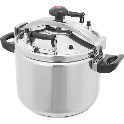 Autocuiseur en acier inoxydable 40 L, 60 kPa, Résistance à la température : 150 °C, grande capacité commerciale, Pour hôtels, restaurants, familles