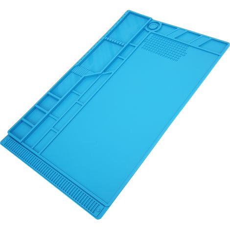 Magnetische Isolier-Silikon-Arbeitsmatte, hitzebeständige Löt- und Reparaturmatte, Wärmedämmkissen (1/5)