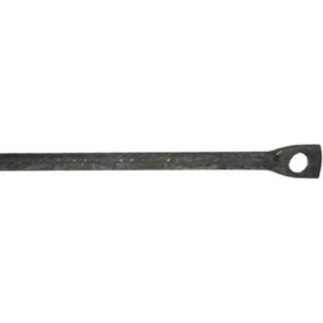 25 x FERRO CREMONESE TONDO C/FORO D 6 MM H 150 CM