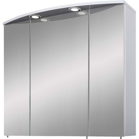 Armoire de Toilette avec Miroir, Largeur 80 cm (1/5)
