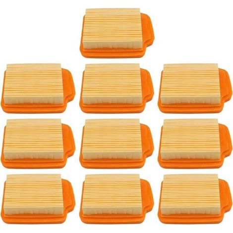 10-piece air filter kit for Stihl SP92C SP92TC KM94R KM94RC, part number 4149 141 0300. (1/5)