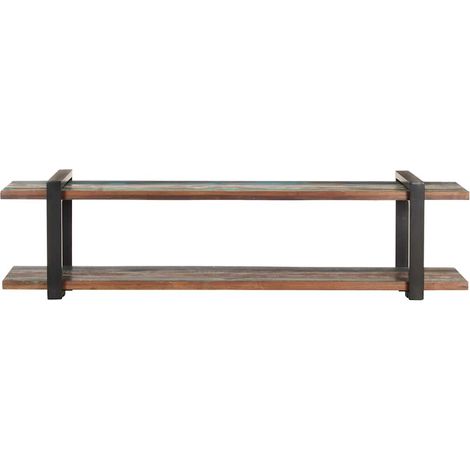 Meuble TV, Étagère TV, Meuble de Salon, 160x40x40 cm Bois de récupération massif OIB1477E (1/5)