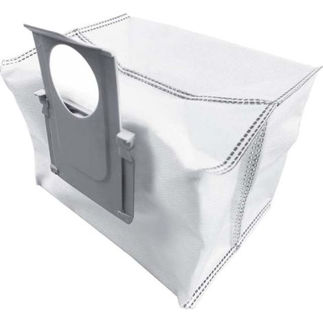 Lot de 6 sacs à poussière pour aspirateur robot G20 Q5 Q7 T8 Plus G10S Pure PRO (blanc), en charbon actif, pour un gain de temps et d'efforts. (1/5)