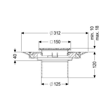 KESSEL 48907 Pièce de raccord Variofix
