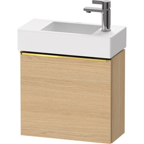 DURAVIT DE4219L34300000 D-Neo WTU BLANC avec robinet 484x222x440 montée à gauche
