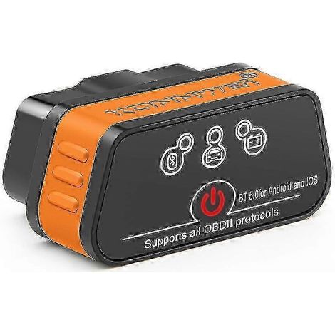 Outil de diagnostic OBD2 Konnwei Elm327 V1.5 Bluetooth 5.0 pour Android/iOS 2 (1/5)