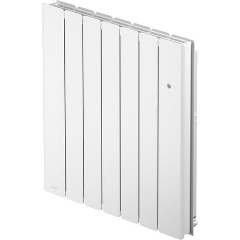 Noirot – Radiateur à inertie fonte 1500W – Connecté avec écran couleur – Programmation intégrée – Détection de fenêtre ouverte – Économie d'énergie avancée