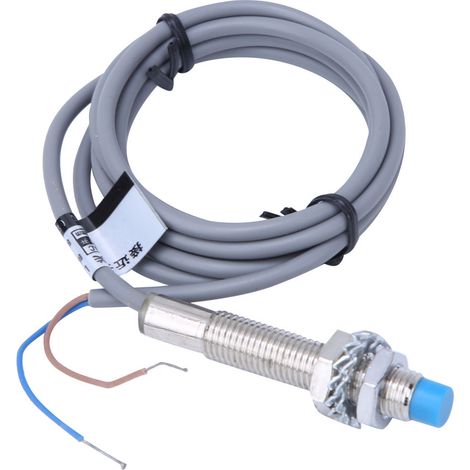 10 capteurs de proximité inductifs JYIO LJ8A3-2 j EZ, connecteur M8, 2 fils PNP, normalement ouvert, 95-250 V CA (1/5)