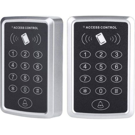 Clavier De Controle D Acces - RFID 125 KHz - Autonome Jusqu A 1000 Utilisateurs - Pour Maison Bureau Hotel - 120 X 78 X 20 Mm (1/4)