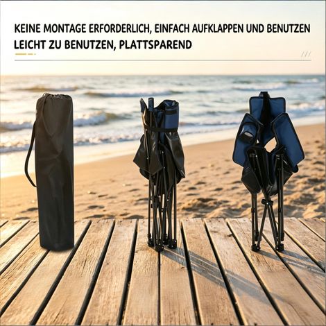 Chaise de camping, avec repose-pieds, pour camping et plein air, chaise de loisir, chaise de randonnée, chaise pliante ergonomique