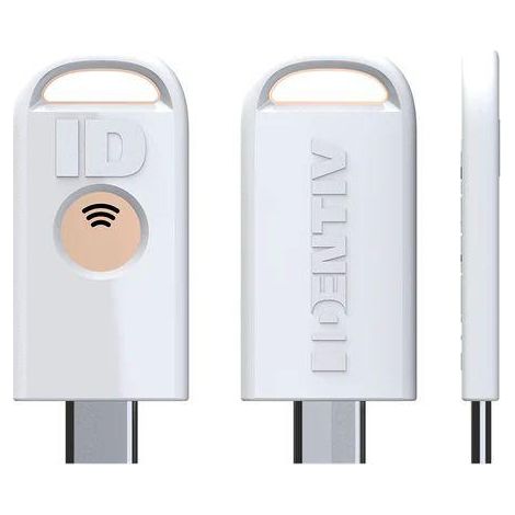 UNKNOWN Identiv uTrust FIDO2 NFC Clé de sécurité USB-C (FIDO, FIDO2, U2F, PIV, TOTP, HOTP, WebAuth) (W128482612)