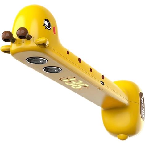 Mesure de la hauteur à ultrasons, de croissance girafe de dessin animé, compteur de hauteur rechargeable pour chambres d' , chambres et salles de classe
