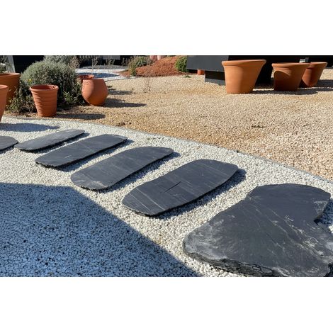 Paso Japonés Pizarra Oval - Unidad / 40-50 cm. (1/5)