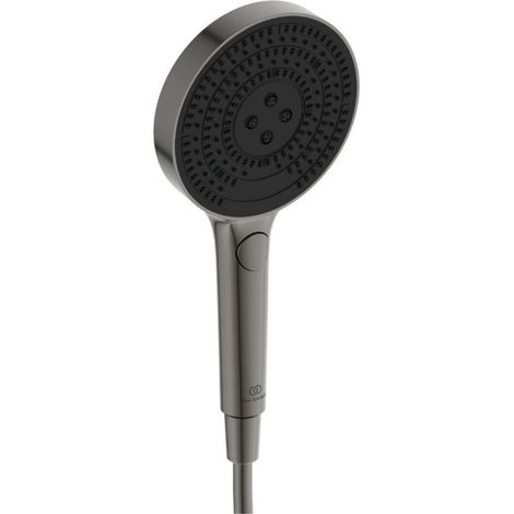 Ideal Standard Idealrain Solos - Duschkopf, 3 Strahlarten, EcoFlow, Magnetic Grey A7896A5 (1/2)